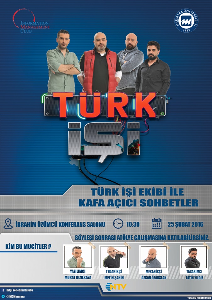 Türk İşi Ekibi İle Kafa Açıcı Sohbetler Marmara Üniversitesi'nde